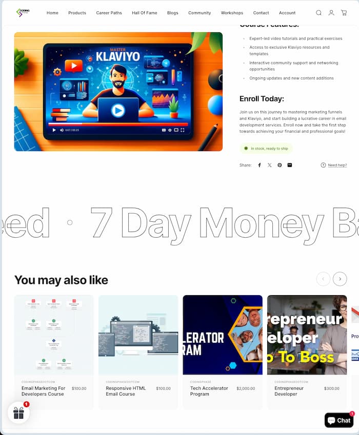 E-commerce Website